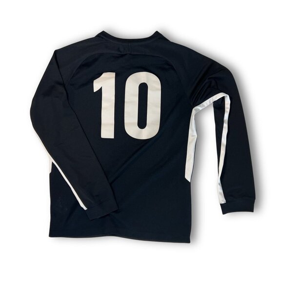 Nike Dri-FIT Surf Long Sleeve Black Soccer Jersey XL - Picture 3 of 5